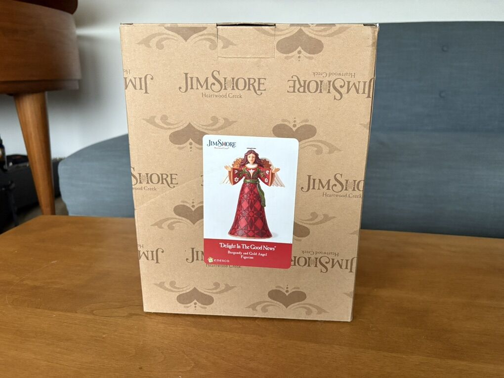 NEW Jim Shore "Delight in the Good News" Figure