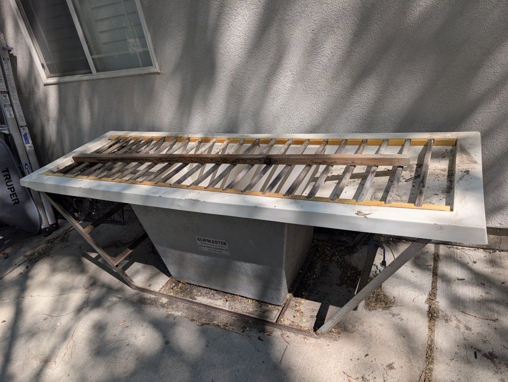 Slipmaster Pouring Room Equipment Table by Sugar Creek Industries