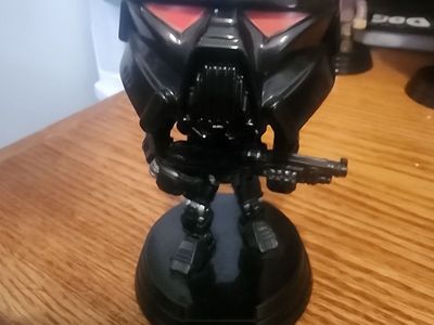 Funko Pop Star Wars Mandalorian Dark Trooper vinyl figure #466 loose