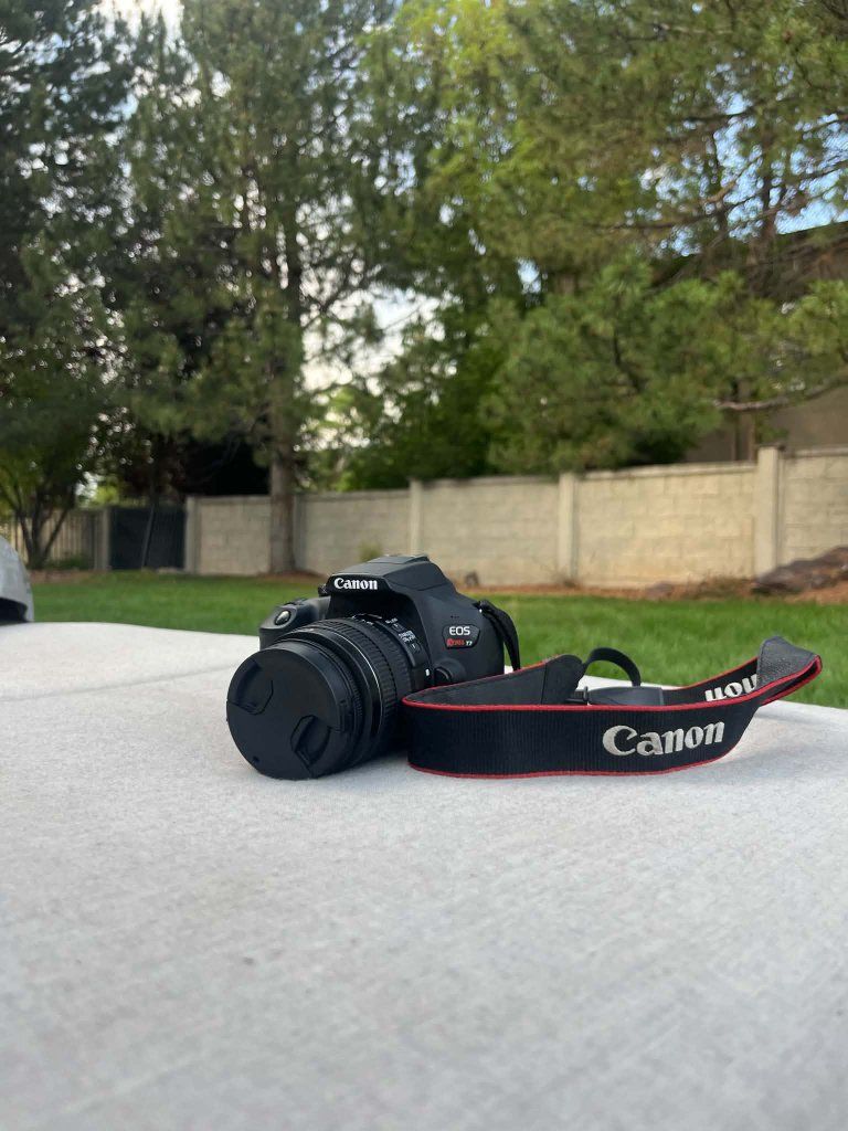 Canon EOS Rebel T7 DSLR Camera