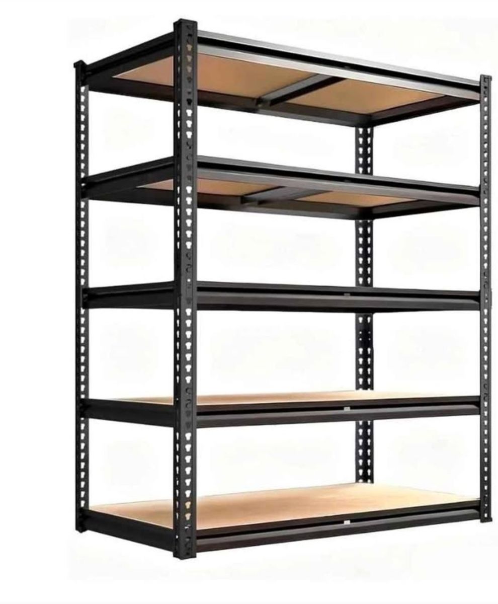 Heavy Duty 5-Tier Garage Storage Shelving Unit – New