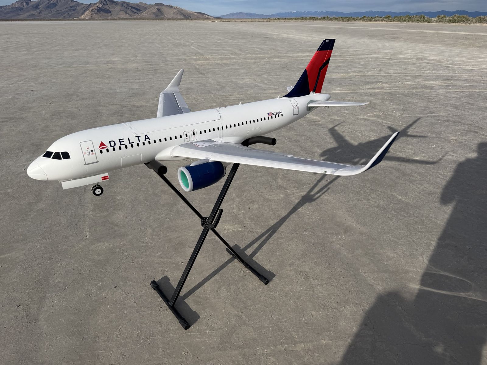 Eflite A320 BNF Delta livery