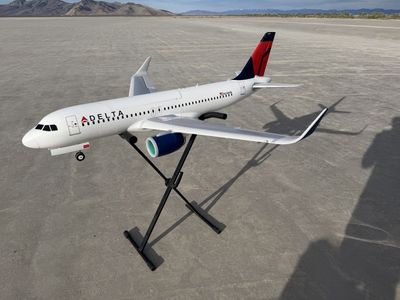 Eflite A320 BNF Delta livery