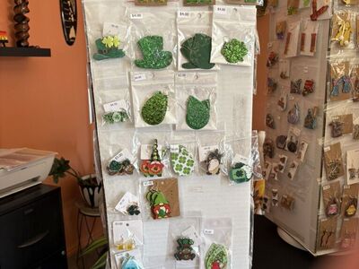 St Patty's Day And Easter Earrings