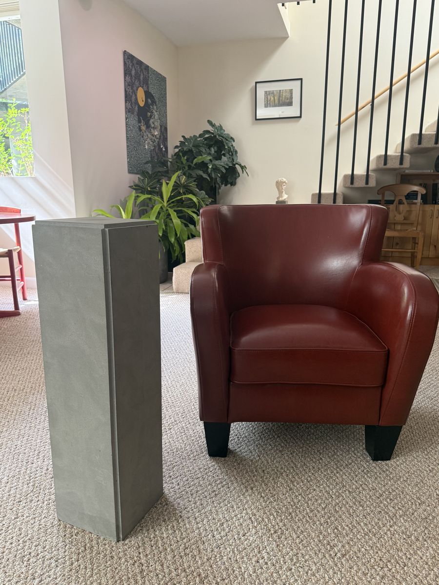 Italian stone pedestal