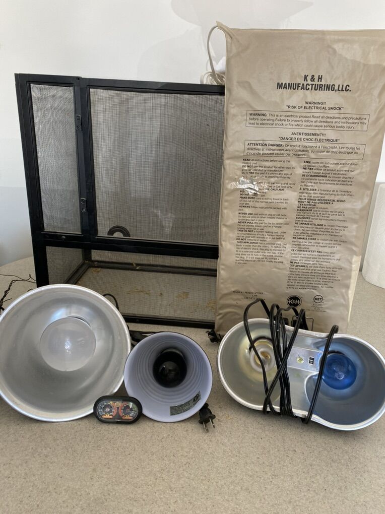 Terrarium With All The Accessories