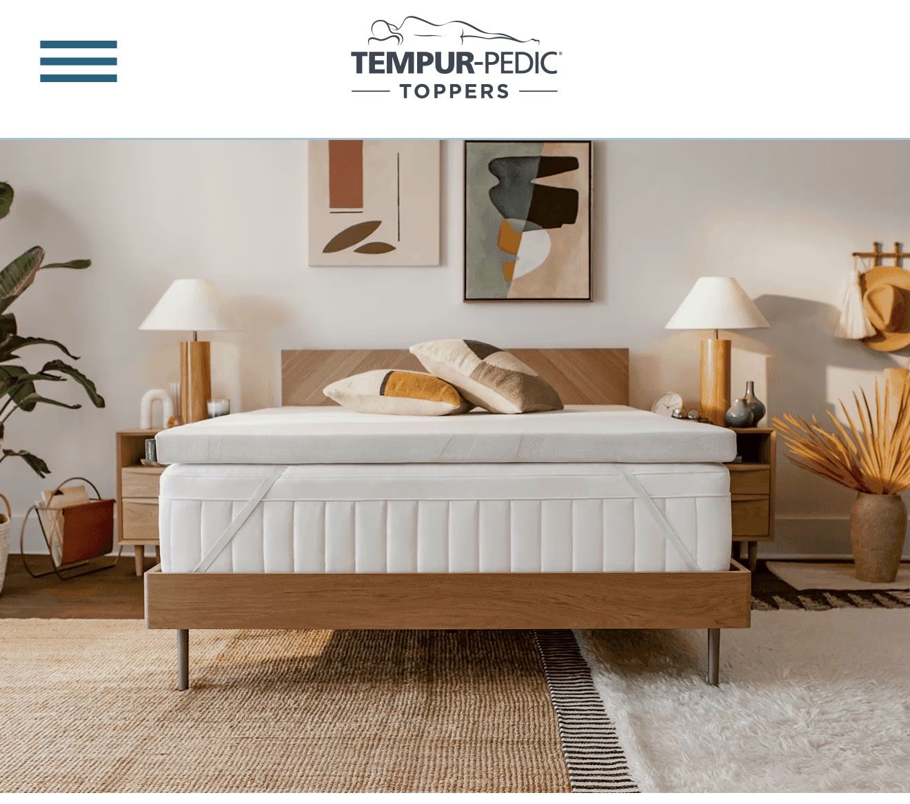 3” King Tempur-Pedic Topper