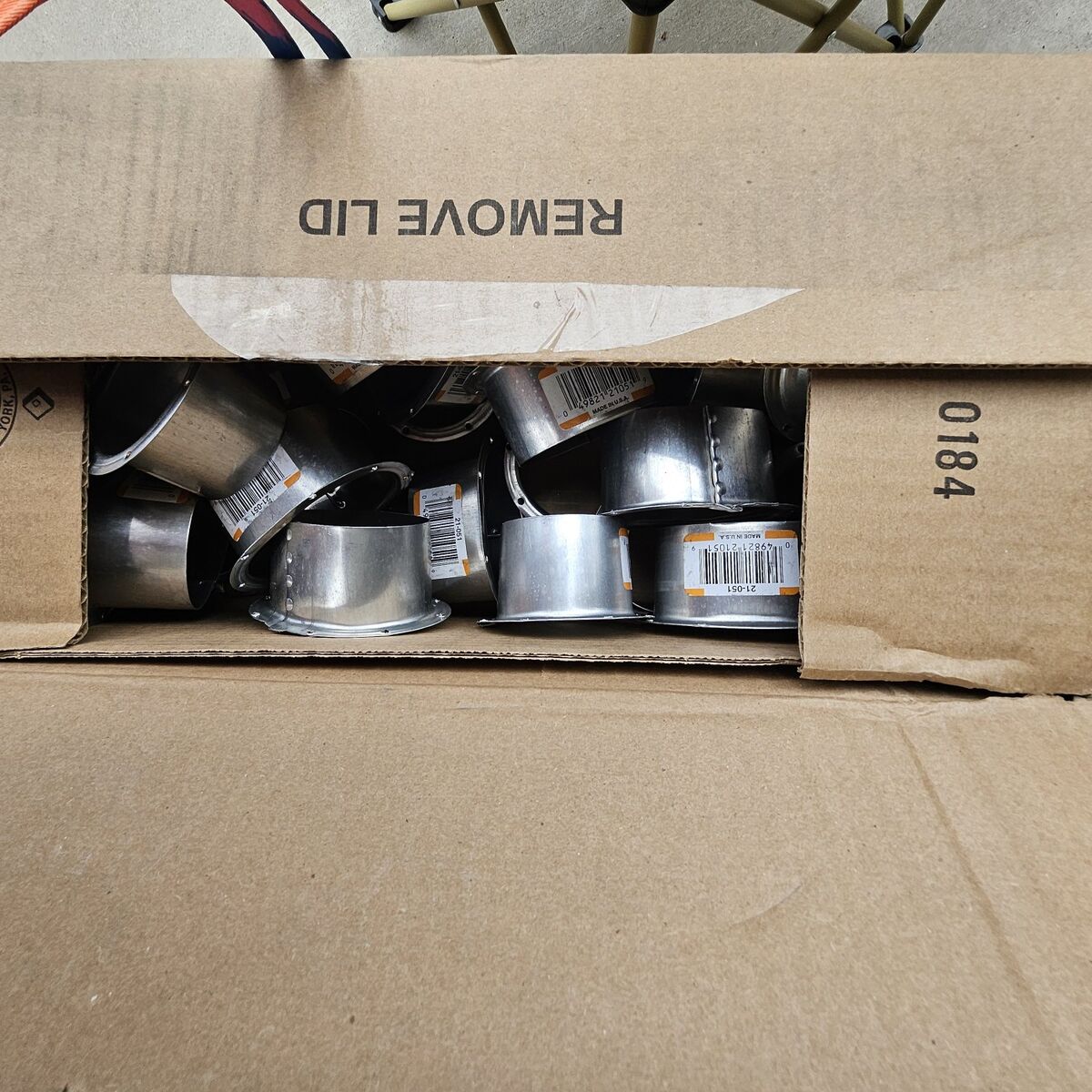 2 in. x 3 in. Mill Finish Aluminum Downspout Outle