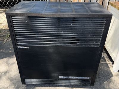 Williams Forced Air Wall Furnace - Black