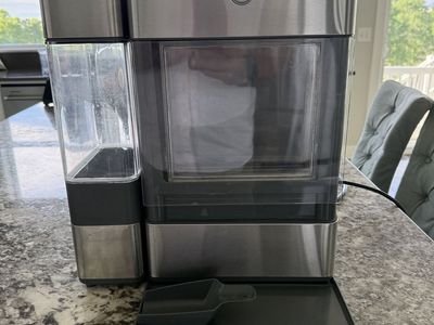 GE Profile Opal Nugget Ice Maker - Countertop, Stainless Steel.