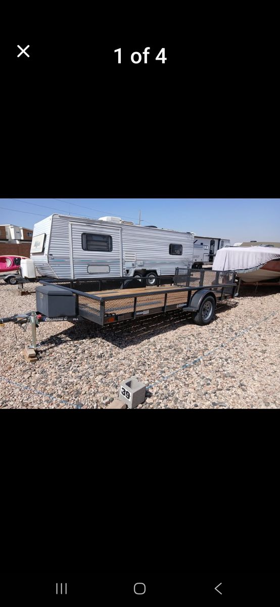 Diamond C  7'x14' Utility Trailer