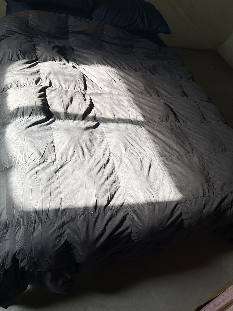 grey Down Comforter
