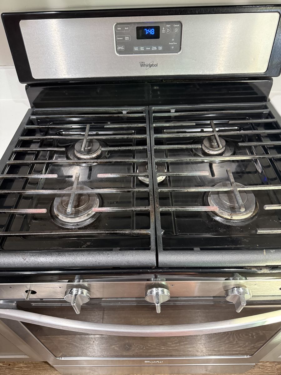 Whirlpool gas range