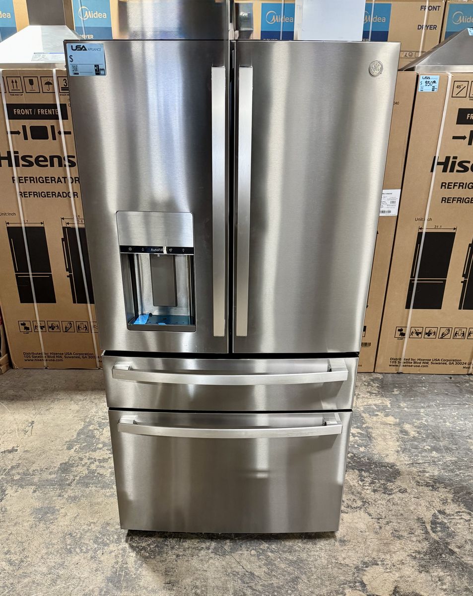 NEW GE PROFILE COUNTER DEPTH STAINLESS REFRIGERATOR