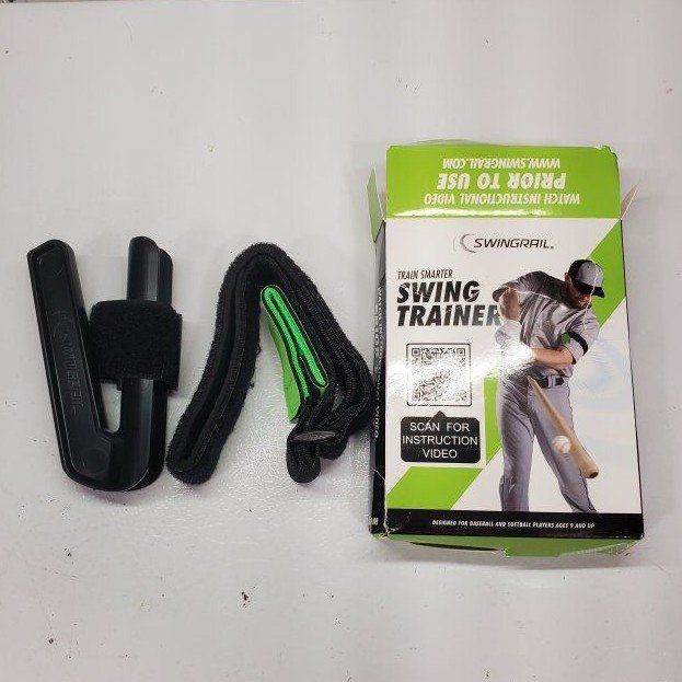 SwingRail Swing Trainer Baseball Softball Training Aid - New