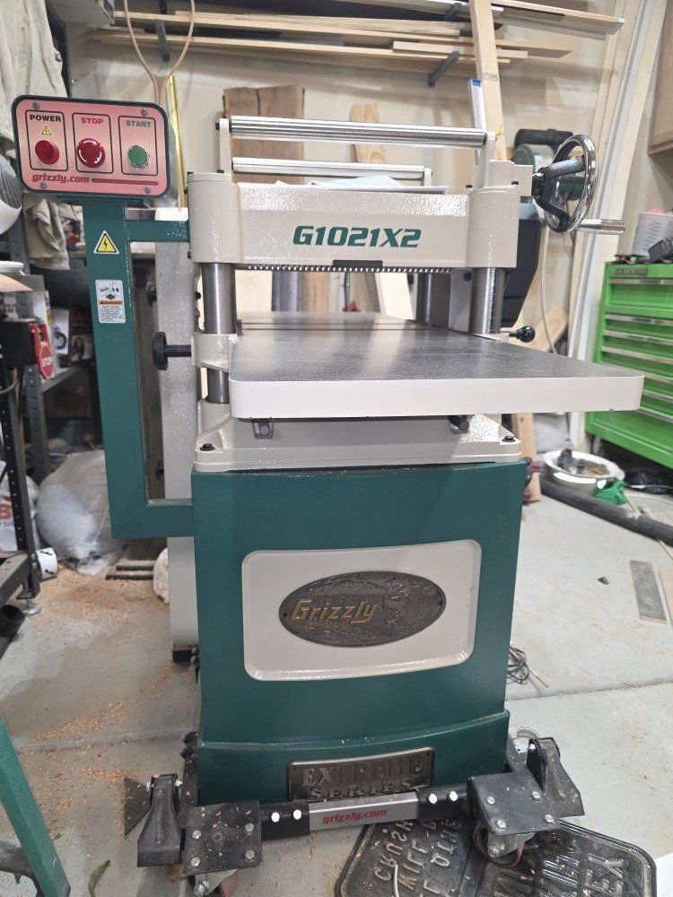 Grizzly G1021X2 Helical Cutterhead