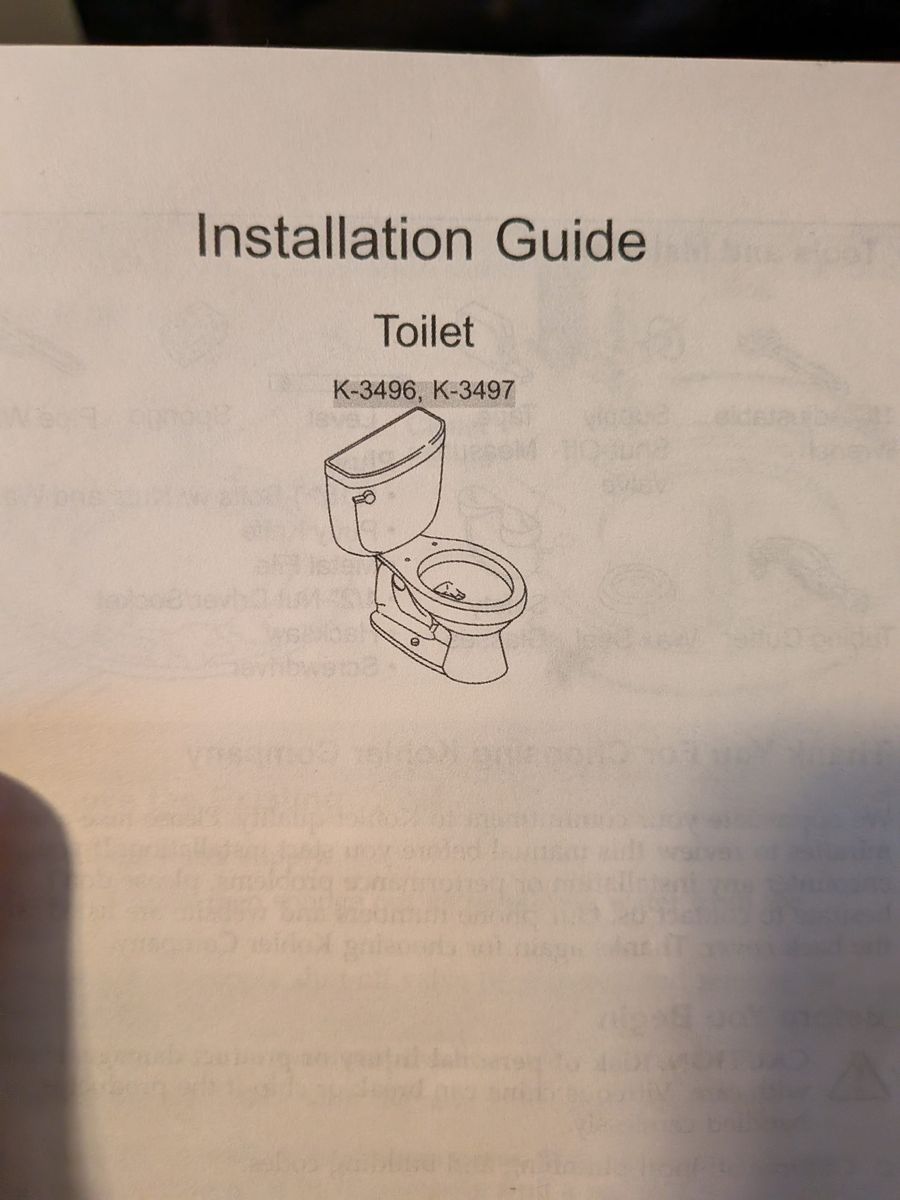 Open-box toilet