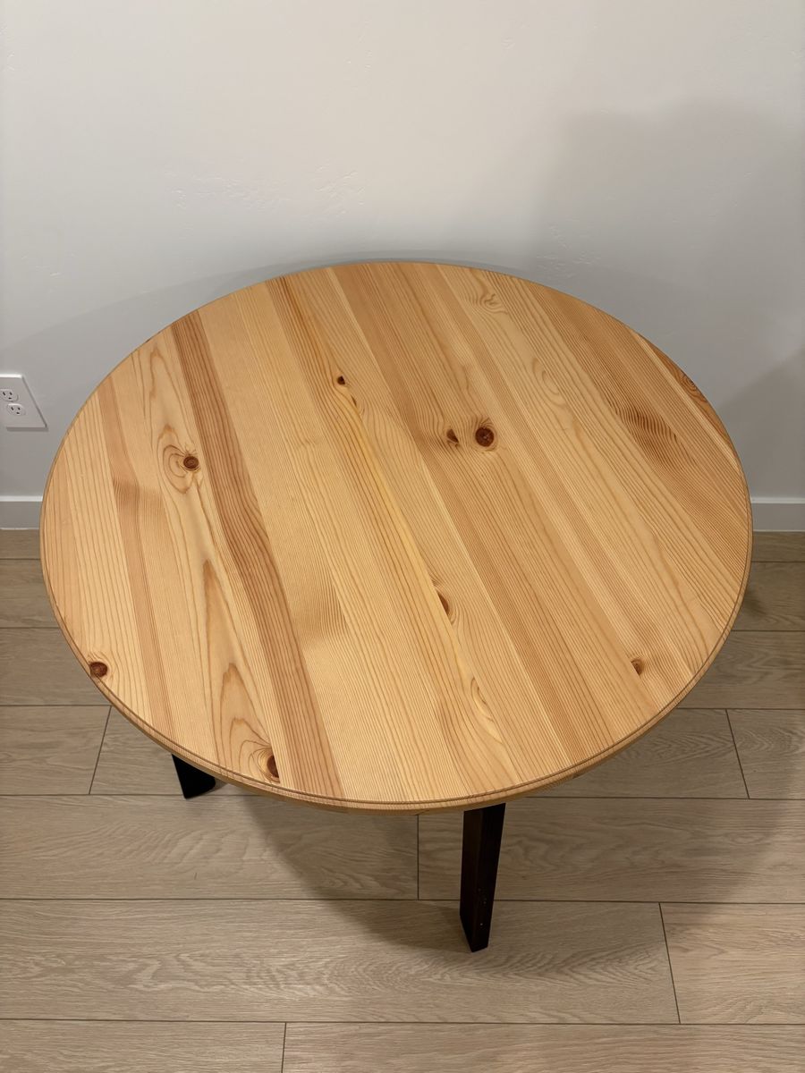 Beautiful Solid Wood Round Table