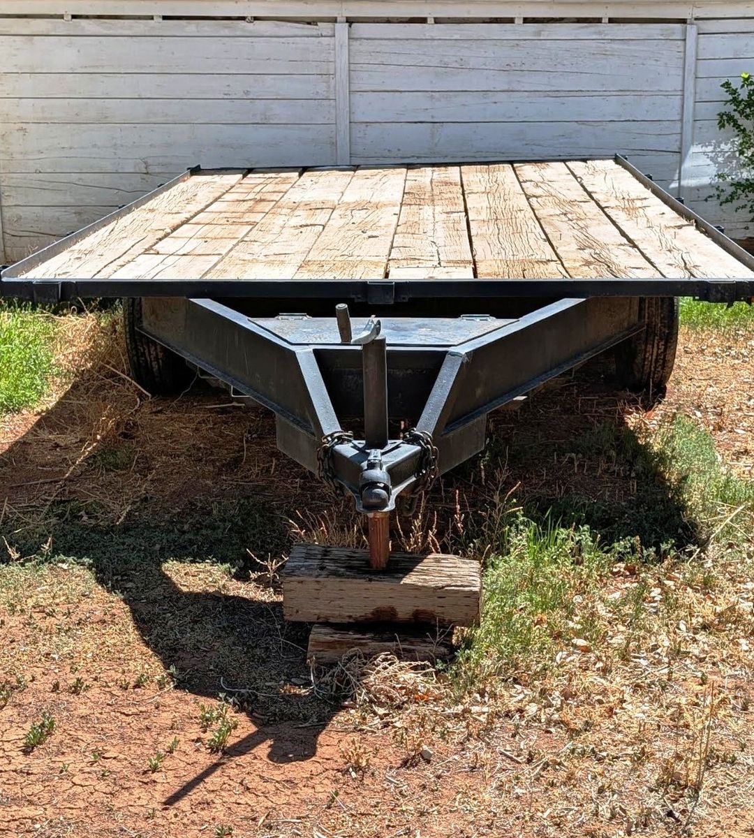 Trailer Flat Bed Heavy Duty Made in Wyoming