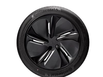 19” Tesla Model Y Crossflow Wheels & Tires | Complete OEM Set