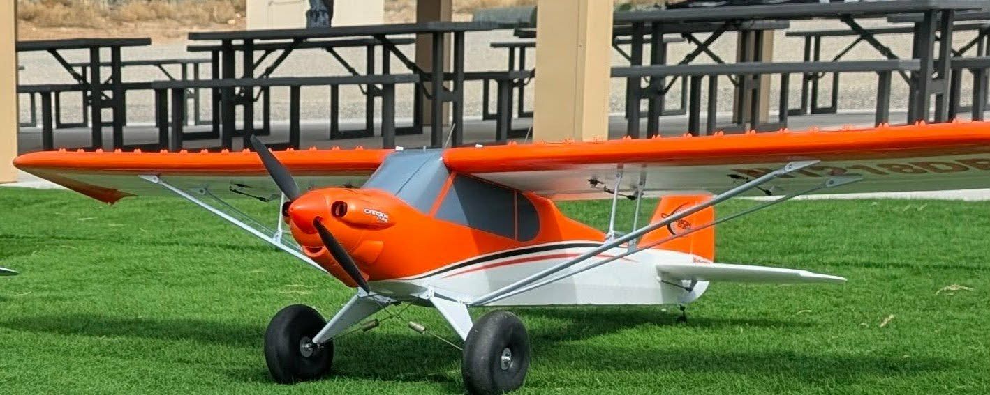 E-flite Carbon-Z Cub RC Plane pnp 2.1m