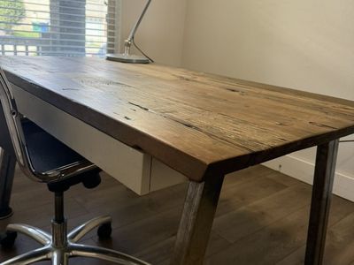 Custom Desk With Drawer