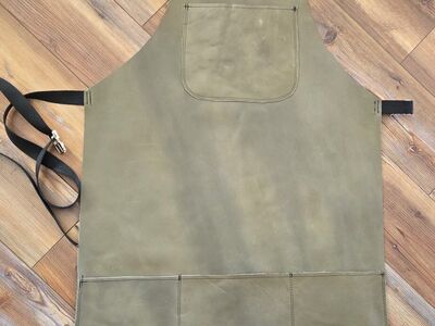 Welding apron premium leather