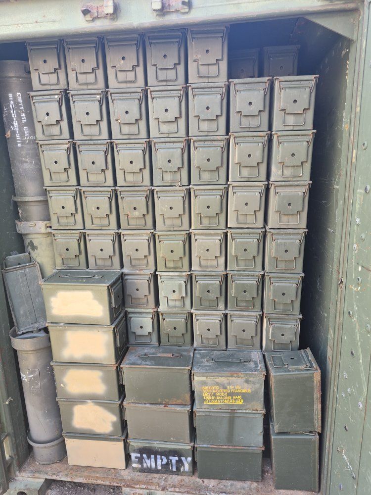 M2A1 Military .50 Caliber Ammo Can