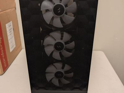 Fractal Design Pop XL Air RGB Black Full Tower E-ATX PC Case - Clear Tint Temp Glass - 4x RGB Fans- High Airflow Mesh - Open Box