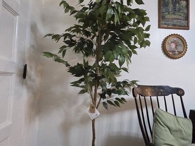 6ft Artificial Ficus Tree Potted Plant Indoor Home Decor