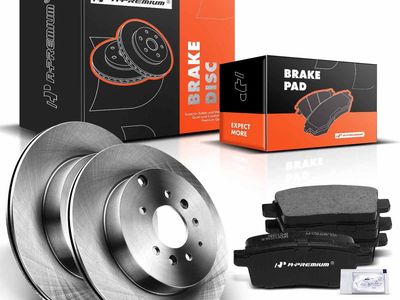 A-Premium Rear Disc Rotors+Pads for Mazda CX-9