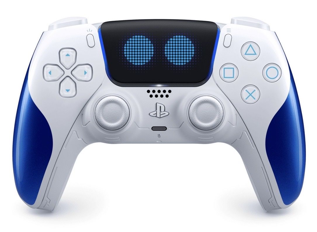 Limited Edition Sony PlayStation 5 PS5 DualSense Wireless Controller - White/Blue