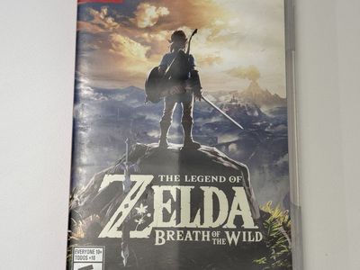 Nintendo Switch Game / Zelda Breath Of The Will / Good Condition