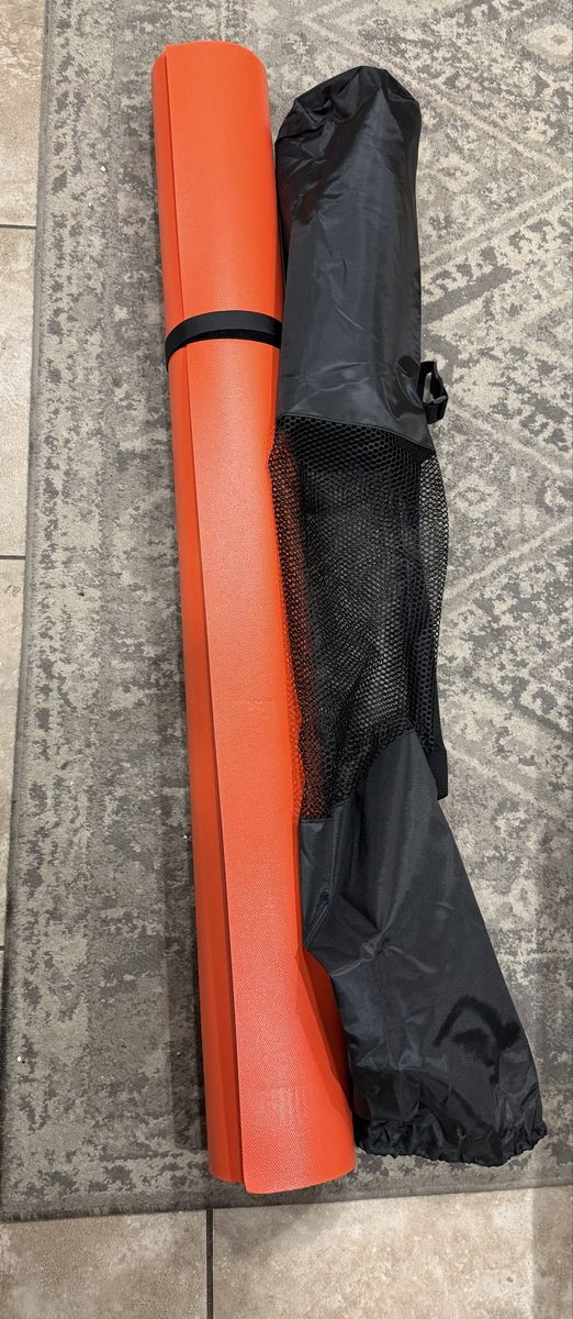 SERABETTO Portable Dance Floor Mat 4x6ft, 4.5mm Thick Non-Slip PVC Marley Surface, Carry Bag Included
