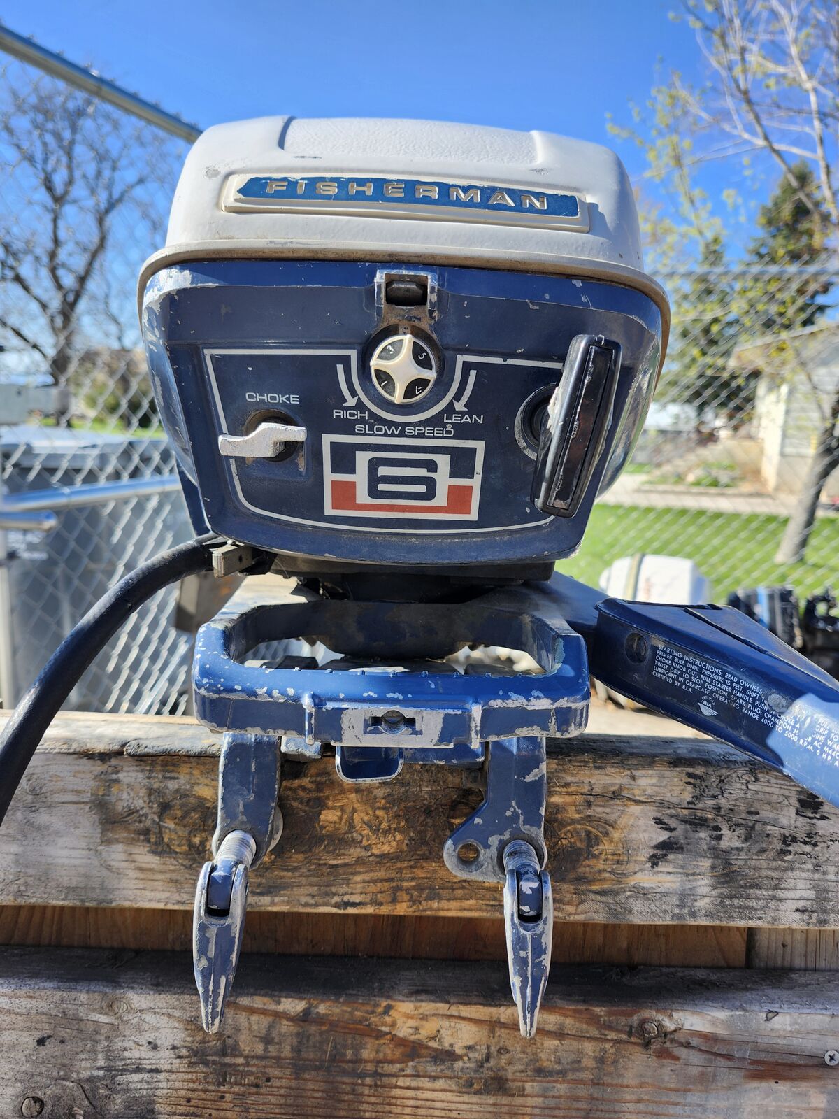 1971 evinrude 6 hp short shaft