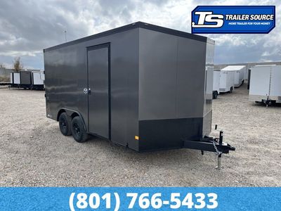 8.5x16 American Hauler Night Hawk Enclosed Cargo Trailer - 7'6" Interior - 10K GVWR - 2 Tone Color, Dovetail