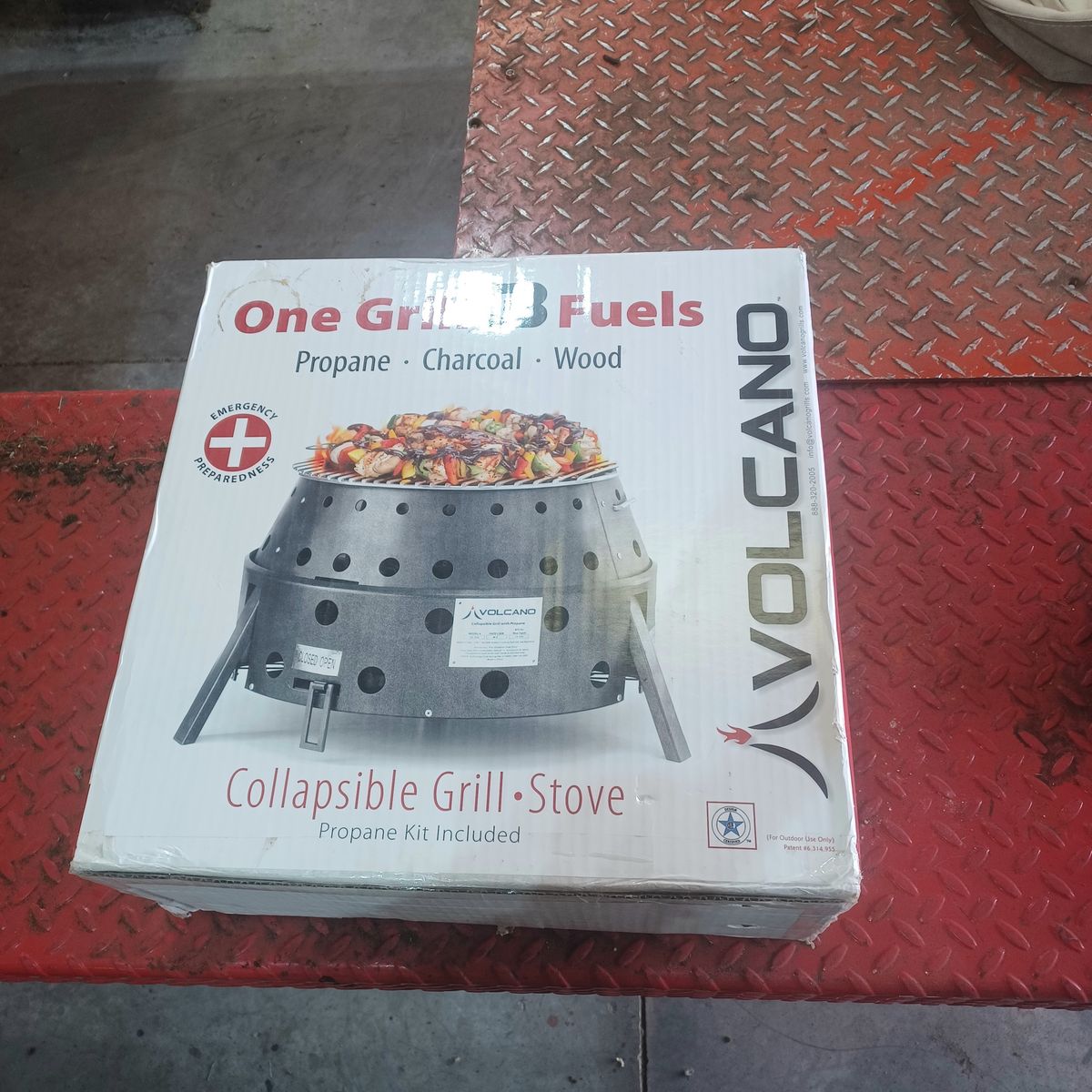 Volcano grill