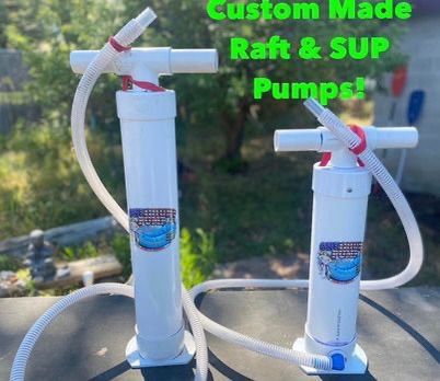 Custom Made Raft/SUP Pumps!  Locally Made!