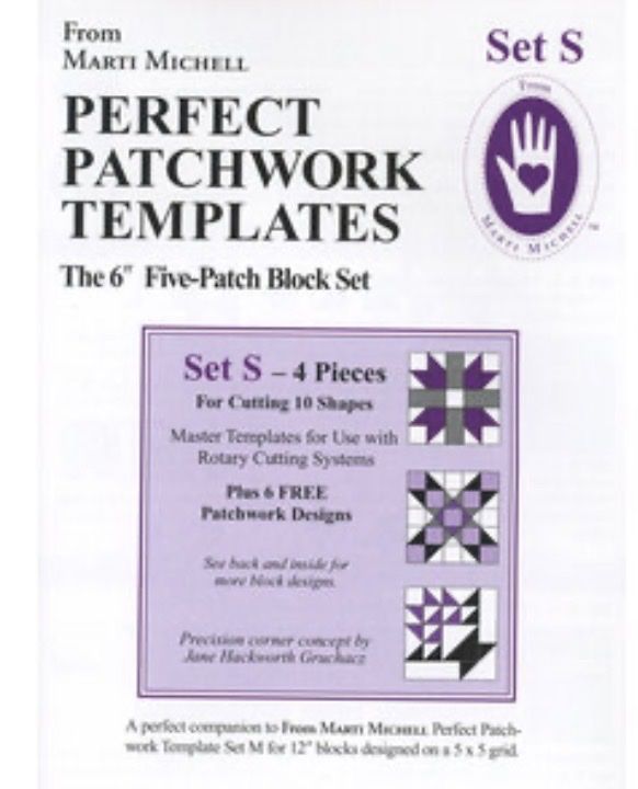 Perfect patchwork templates for Quilting