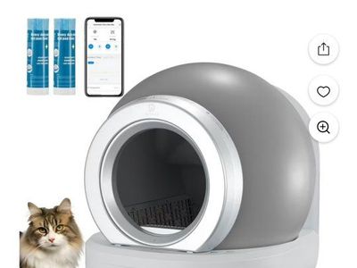 new in box automatic cat litter box
