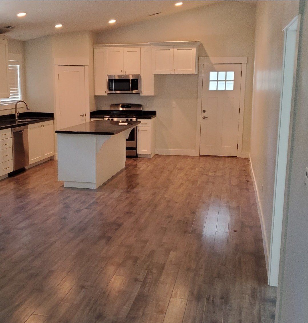 Reclaimed 5" laminate flooring