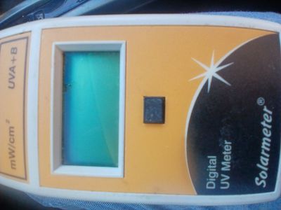 Solarmeter Model 5.0 Digital UV Radiometer -