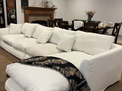 White Modular Sectional