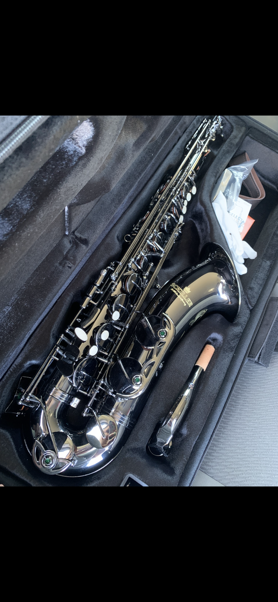 Schiller Tenor Saxophone Black Brand New