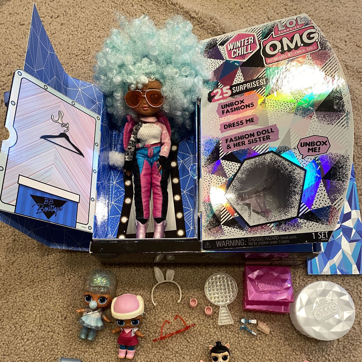 LOL Surprise OMG Doll Set