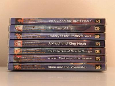 Living Scriptures/Nest Animated Stories from the Book of Mormon - Vol. 1 (Lot of 7 DVDs)