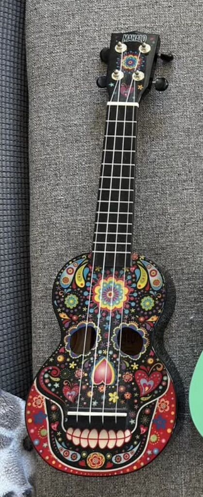 Mahalo Ukulele Day Of The Dead