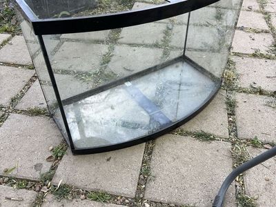 Aquarium Tank - 35 gallon bow front
