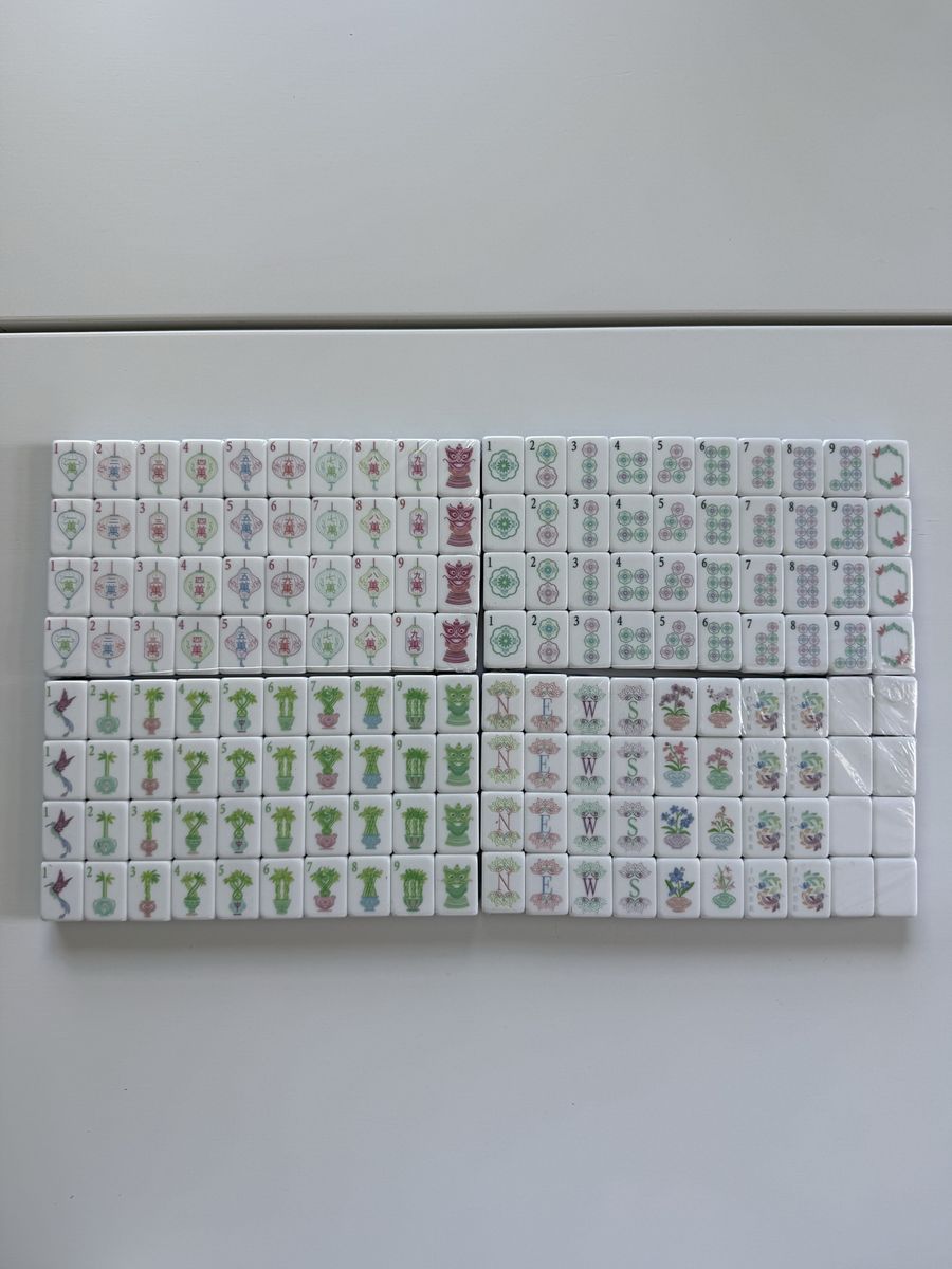 New mahjong tiles