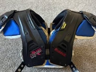 Riddell Power CPK Football Shoulder Pads with Backplate